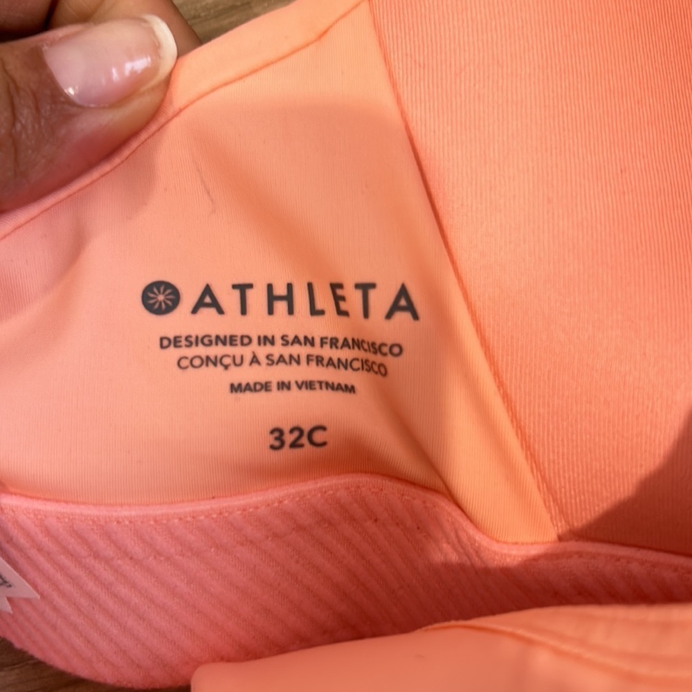 Athleta Advance Zip Front Bra, Size 32 C - Picture 8 of 15
